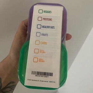 Portion control containers